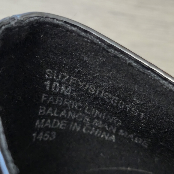 Steve Madden Suzey Black Patent Mary Jane Loafers Size 10 Chunky Preppy Mod - Picture 5 of 5